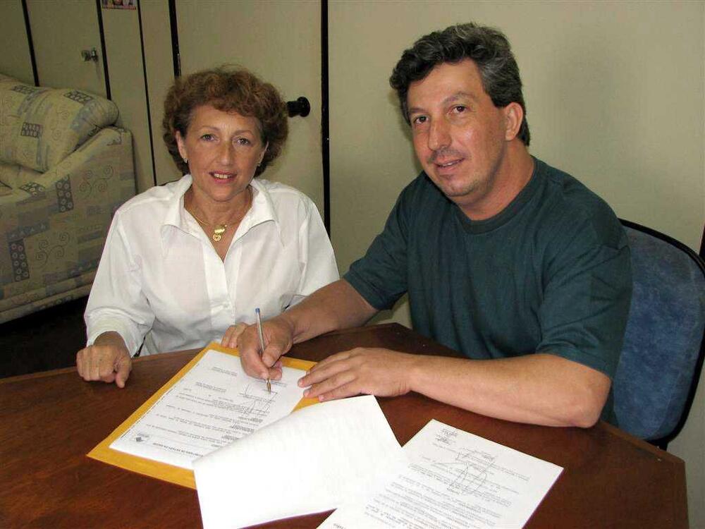 PREFEITO E VEREADORA FORMALIZAM CONVÊNIO PARA A SANTA CASA