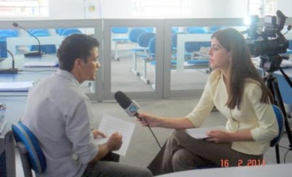 VEREADOR ELIAS CANDEIAS É ENTREVISTADO PELA TVB RECORD