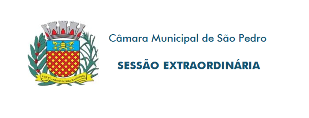 CÂMARA REALIZARÁ SESSÃO EXTRAORDINÁRIA NA PRÓXIMA TERÇA-FEIRA