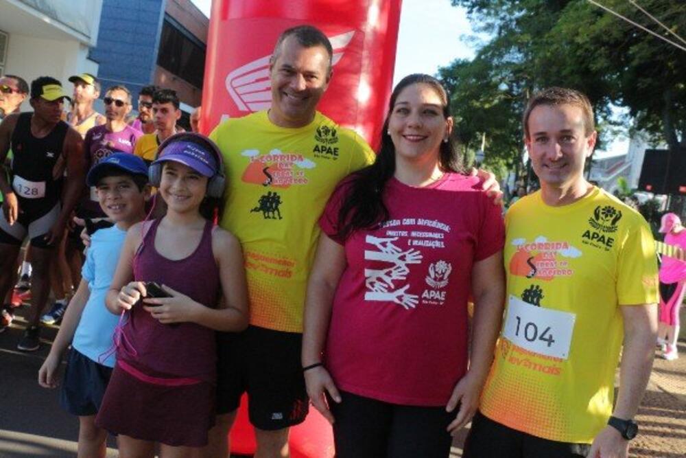 VEREADOR CÁSSIO CAPELLARI PARTICIPA DE CORRIDA EM PROL DA APAE