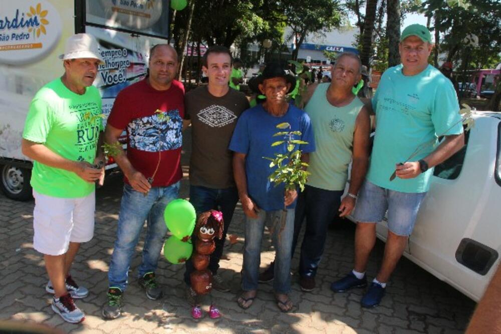 VEREADOR GILBERTO VIEIRA PARTICIPA DE 1º PASSEIO CONSCIÊNCIA VERDE