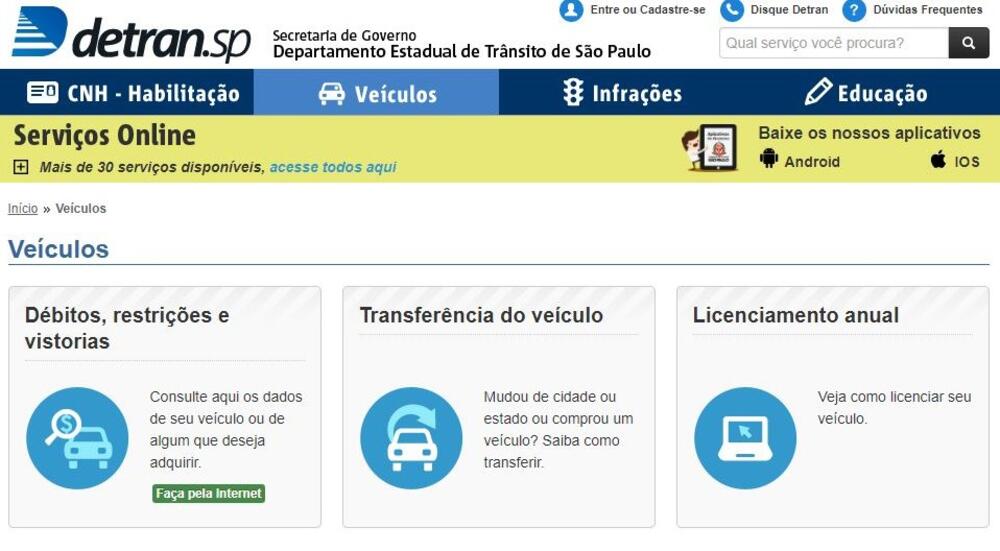 LICENCIAMENTO DE VEÍCULOS DE PLACA TERMINADA EM 4 ACABA NA QUARTA (31)