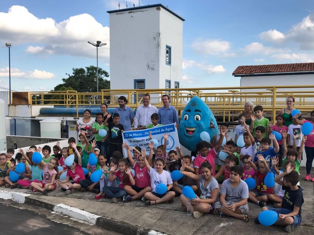 VEREADOR CÁSSIO CAPELLARI PARTICIPA DE COMEMORAÇÃO DO DIA MUNDIAL DA ÁGUA