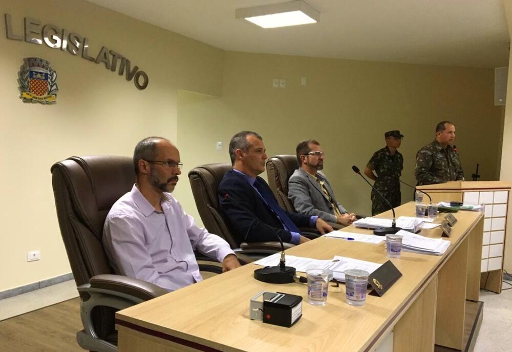 DURANTE SESSÃO, TIRO DE GUERRA APRESENTA ATIVIDADES DESENVOLVIDAS EM SÃO PEDRO