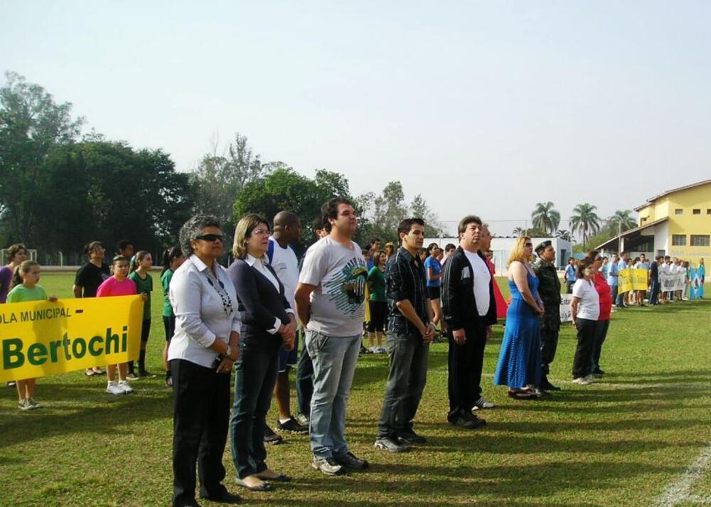 VEREADOR ELIAS PARTICIPA DA ABERTURA DOS JOGOS INTERESCOLARES
